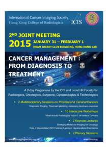 Hong Kong College of Radiologists  2ND JOINT MEETING 2015