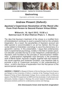 Celestial coordinate system / Geocentric model / Scientific modeling / Thomas Aquinas / Copernican Revolution / Deferent and epicycle / Science / Christianity / Philosophy / Obsolete scientific theories