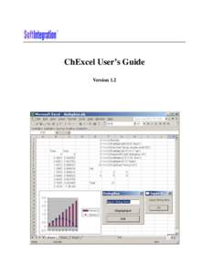 ChExcel User’s Guide Version 1.2 How to Contact SoftIntegration Mail