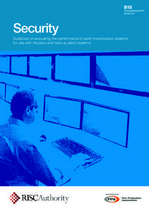 S15  First published 2011 Version 01  Security