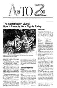 News for Schools from the Smithsonian Institution, Office of Elementary and Secondary Education, Washington, D.C[removed]September 1987 The Constitution Lives! How it Protects Your Rights Today