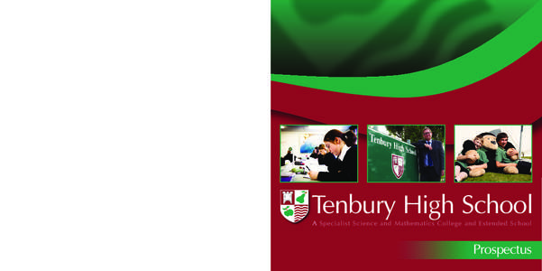 Tenbury High School Tenbury High School Oldwood Road, Tenbury Wells, Worcestershire, WR15 8XA Telephone: [removed]Fax: [removed]e mail: [removed] www.tenburyhigh.worcs.sch.uk