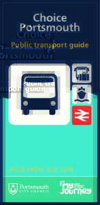 Choice Portsmouth Public transport guide Public transport map