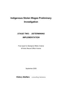 Microsoft Word - Stolen Wages Report Stage 2-final Sept 2009 response to AAV edits.doc