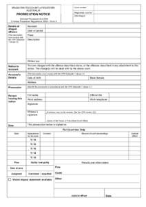 Microsoft Word - CPR Form 3 - Prosecution Notice Mag Court.doc