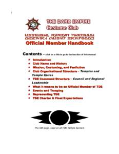 1  Official Member Handbook Official Member Handbook  Official Member Handbook