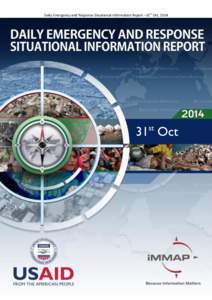 Daily Emergency and Response Situational Information Report –31st Oct, 2014  st 31 Oct