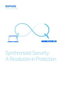 Synchronized Security: A Revolution in Protection Synchronized Security; A Revolution in Protection  Section 1: Living in Danger Zone, Today’s World of