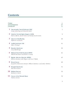 Contents Preface Acknowledgments Contributors  xi