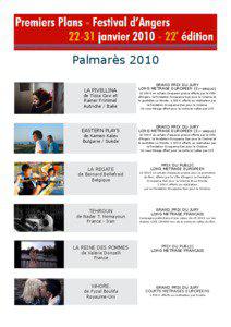 Palmarès 2010 LA PIVELLINA