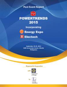 Post Event Report  POWERTRENDS 2015 Incorporating