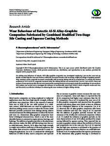 Hindawi Publishing Corporation Advances in Materials Science and Engineering Volume 2013, Article ID[removed], 8 pages http://dx.doi.org[removed][removed]Research Article