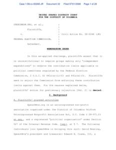 Case 1:08-cv[removed]JR  Document 32 Filed[removed]