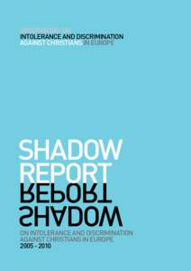 SHADOW REPORTOBSERVATORY ON INTOLERANCE AND DISCRIMINATION