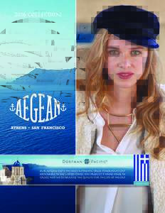 2016 COLLECTION  OUr Aegean Cap is the only authentic Greek Fisherman’s Cap obtainable in the United States. This product is hand made in Greece and we guarantee the quality for the life of the cap. made in Greece
