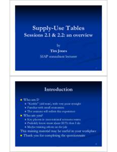 Microsoft PowerPoint - M2.1&2 SUT overview