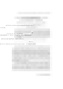 Acta Zoologica Academiae Scientiarum Hungaricae 48 (Suppl. 2), pp. 203–208, 2002  ENZYMATIC POLYMORPHISM IN CHRYSOPERLA CARNEA (STEPHENS) AND C. KOLTHOFFI (NAVÁS) (NEUROPTERA : CHRYSOPIDAE) MOULOUD, M., CHU, N. T., SI