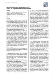 Microsoft Word - Allgemeine Verkaufs- und Lieferbedingungen SCHOTTEL GmbH engl 2011.doc