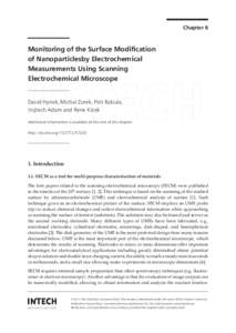 Chapter 6  Monitoring of the Surface Modification of Nanoparticlesby Electrochemical Measurements Using Scanning Electrochemical Microscope