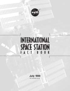 INTERNATIONAL  SPACE STATION F A C T  B O O K