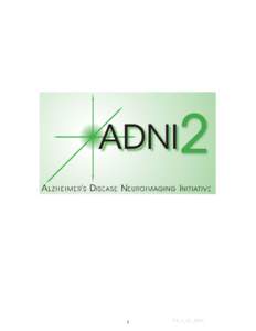 1  V4. 2_01_2014 ADNI 2 Alzheimer’s Disease Neuroimaging Initiative