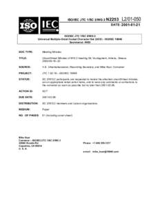 ISO/IEC JTC 1/SC 2/WG 2 N2253  L2[removed]DATE: [removed]