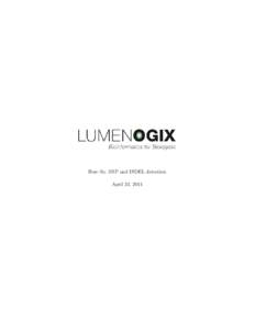 How-To: SNP and INDEL detection April 23, 2014 SNP and INDEL How-To  A Lumenogix White Paper
