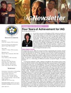 IAG Newsletter Vol 17 No. 5