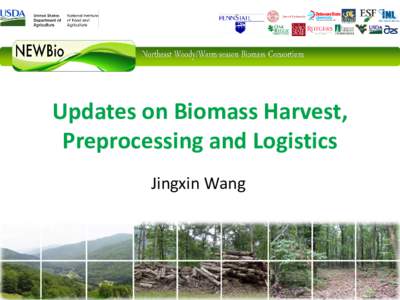 Harvesting & Preprocessing of Woody Biomass Feedstocks