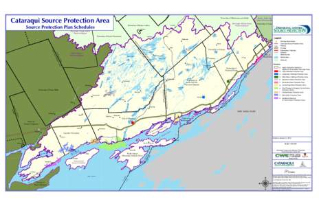 Cataraqui Source Protection Area  Township of Elizabethtown Kitley Source Protection Plan Schedules