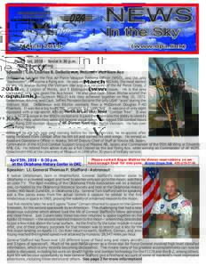 OKLAHOMA PILOTS ASSOCIATION NEWS In the Sky