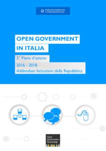 Bo  OPEN GOVERNMENT IN ITALIA 3° Piano d’azione