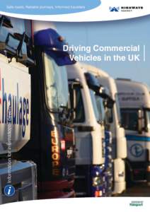 Information for international drivers  Driving Commercial Vehicles in the UK  Driving in the UK