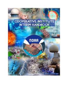 ____  National Oceanic and Atmospheric Administration Cooperative Institute Interim Handbook Version 1.0, December, 2005
