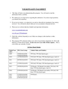 Microsoft Word - VW FAQ Sheet.doc