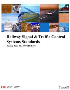 Railway Signal & Traffic Control Systems Standards (PDF)