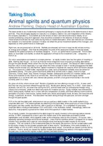 Microsoft Word[removed]Animal spirits and quantum physics.docx