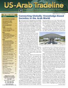 In this issue: Articles Page  Connecting Globally: KnowledgeBased Societies in the Arab World . .	1