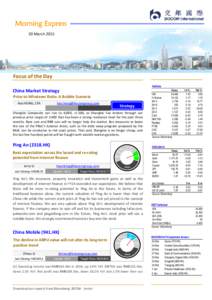 Morning Express 20 March 2015 Focus of the Day Indices