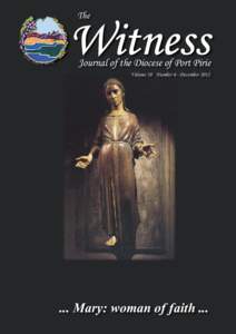 The  Witness Wi  Journal of the Diocese of Port Pirie