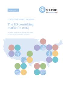 sample COPY  Consulting Market Program The US consulting market in 2014