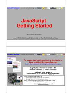 Microsoft PowerPoint - JavaScript-1-Getting-Started.pptx