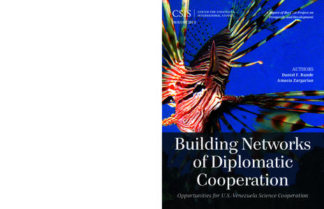 Building Networks of Diplomatic Cooperation: Opportunities for U.S.-Venezuela Science Cooperation