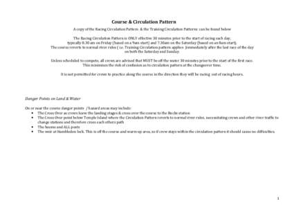 Microsoft Word - Circulation Patterns  - Henley Masters Regatta[removed]FINAL