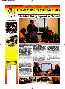 page 1-4.qxt_PTT[removed]:31 AM Page 1  www.fcpotawatomi.com • [removed] • [removed] • FREE POTAWATOMI TRAVELING TIMES VOLUME 19, ISSUE 16