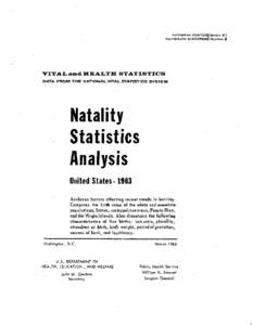 Vital and Health Statistics; Series 21, No[removed])