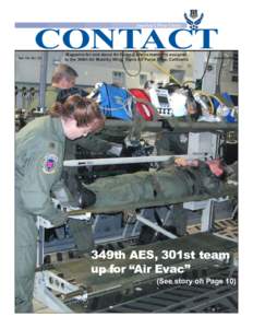 CONTACT America’s First Choice Vol. 24, No. 10  Magazine for and about Air Force Reserve members assigned