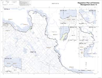 Regulation Plan Map of Fisheries Management Zone 15 - Sheet 6 of 16