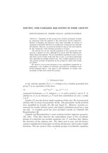 Lemmas / FeynmanKac formula
