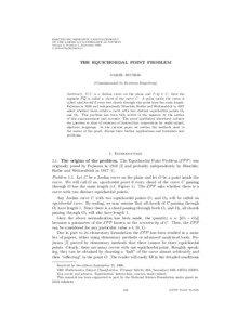 ELECTRONIC RESEARCH ANNOUNCEMENTS OF THE AMERICAN MATHEMATICAL SOCIETY Volume 2, Number 3, December 1996